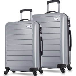 Zoozie Bags Juego de maletas de 2 piezas Gris